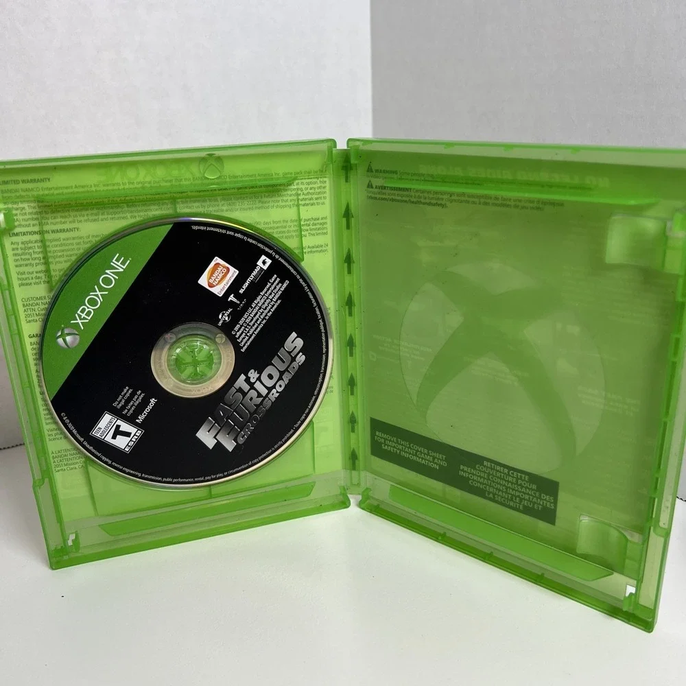 Fast & Furious Crossroads Microsoft Xbox One Racing Game Bandai Namco 4K HDR